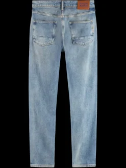 New Scotch & Soda Essential RALSTON IN ORGANIC COTTON   AQUA BLUE AquaBlue