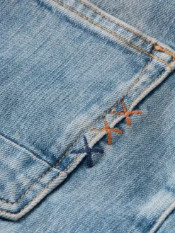 New Scotch & Soda Essential RALSTON IN ORGANIC COTTON   AQUA BLUE AquaBlue
