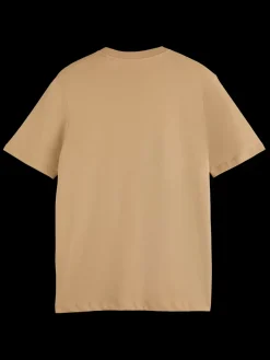 Fashion Scotch & Soda Essential Regular fit logo t-shirt