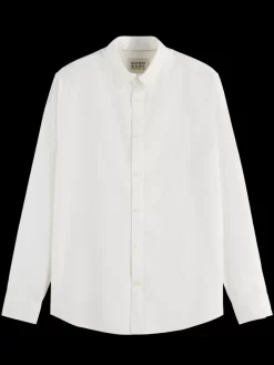 Best Scotch & Soda Essential Regular fit Oxford solid shirt