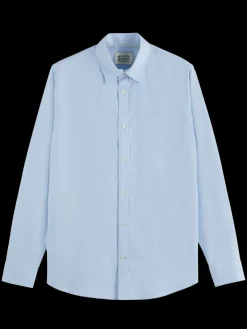 Best Scotch & Soda Essential Regular fit Oxford solid shirt