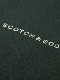 Outlet Scotch & Soda Essential Relaxed fit logo sweatshirt