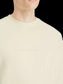 Outlet Scotch & Soda Essential Relaxed fit logo sweatshirt