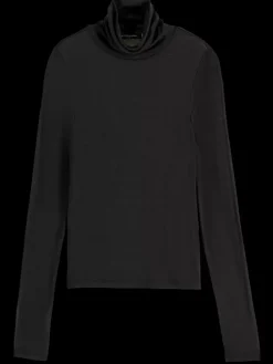 Clearance Scotch & Soda Essential ROLL UP NECK LONG SLEEVE T-SHIRT