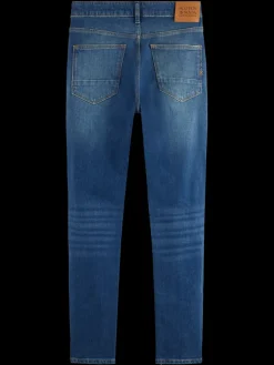 Online Scotch & Soda Essential SKIM SKINNY JEANS   CLASSIC BLUE ClassicBlue