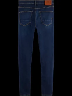 Discount Scotch & Soda Essential SKIM SKINNY JEANS   BEATEN BLUE BeatenBlue