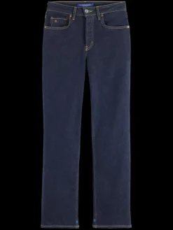 Sale Scotch & Soda Essential SKY STRAIGHT FIT JEANS -  CLEAN BLUE CleanBlue