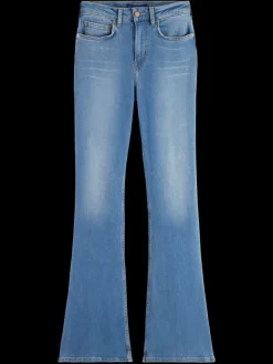 Outlet Scotch & Soda Essential THE CHARM FLARED JEANS  BLUE SCENE BlueScene