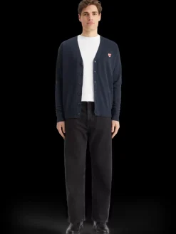 Sale Scotch & Soda Essential The free spirit peace bird merino cardigan Navy