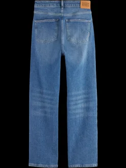 Fashion Scotch & Soda Essential THE SKY STRAIGHT JEANS -  BLUE DREAM CleanBlue