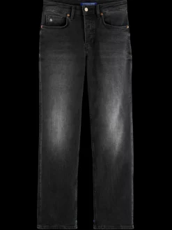 Sale Scotch & Soda Essential the sky straight jeans -black night BlackNight