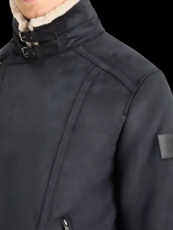 Hot Scotch & Soda FAUX SHEERLING JACKET Black