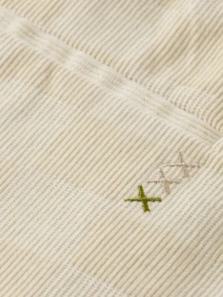 New Scotch & Soda Fave - check-patterned corduroy jogger Parchment