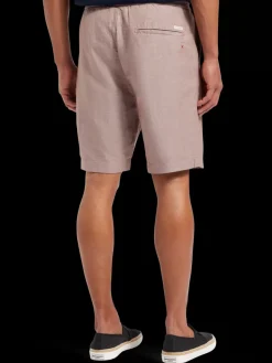 Clearance Scotch & Soda Fave - cotton/linen twill bermuda Driftwood