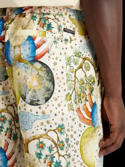 New Scotch & Soda FAVE - PRINTED EMBASSY OF THE FREE MIND BERMUDA SHORT EmbassyAOP