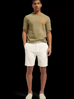 Fashion Scotch & Soda Fave- cotton/linen twill bermuda