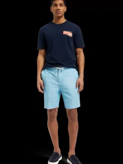 Fashion Scotch & Soda Fave- cotton/linen twill bermuda