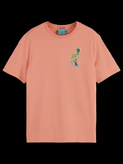 Fashion Scotch & Soda Front back artwork t-shirt