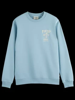 Clearance Scotch & Soda Front chest artwork sweatshirt