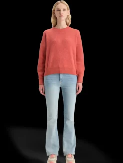 Clearance Scotch & Soda Fuzzy crew neck pullover NegroniMelange