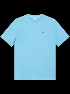 Outlet Scotch & Soda Garment dye logo crew t-shirt