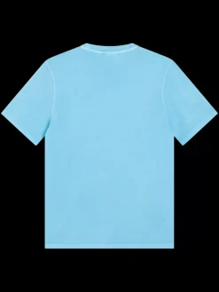 Outlet Scotch & Soda Garment dye logo crew t-shirt