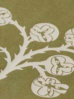 Clearance Scotch & Soda GARMENT DYED ARTWORK SWEATSHIRT MossGreen