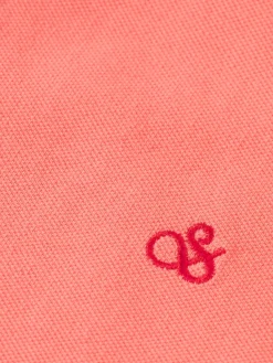 New Scotch & Soda Garment dyed pique polo