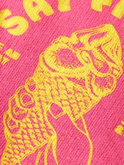 Sale Scotch & Soda Garment-dyed artwork sweatshirt