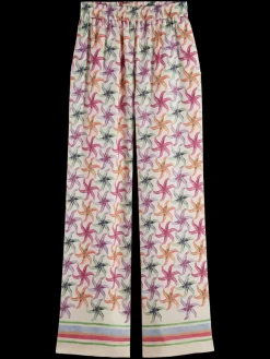 Fashion Scotch & Soda GIA STARFISH PRINTED PANT StarfishBorder