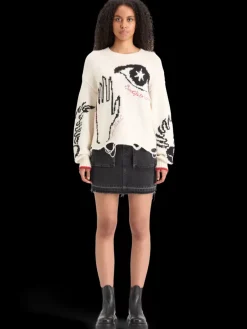 Best Scotch & Soda INTARSIA OVERSIZED PULLOVER SoftIce