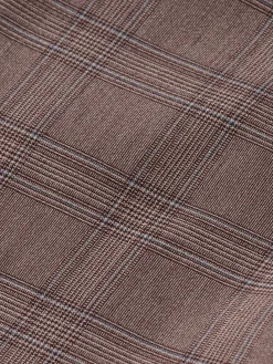 Sale Scotch & Soda IRVING - CLASSIC YARN-DYED CHINO BrownEcruCheck