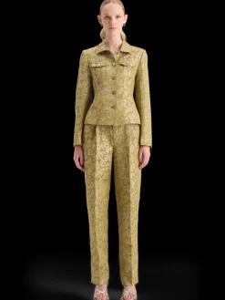 Clearance Scotch & Soda JACQUARD FITTED TRUCKER BLAZER IkatLeopard