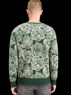Clearance Scotch & Soda JACQUARD REGULAR FIT SWEATER SanFranFlower