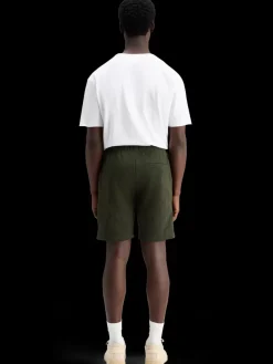 Best Scotch & Soda Jacquard terry sweatshorts HeritageGreen