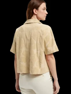 Clearance Scotch & Soda JACQUARD TOWELING CAMP SHIRT