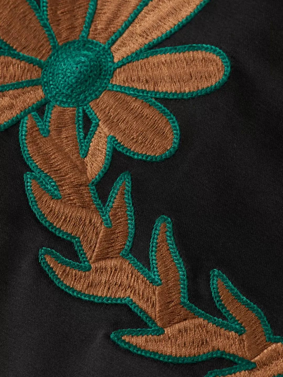 New Scotch & Soda JOE JONAS X SCOTCH SODA EMBROIDERY SATEEN S/S SHIRT Black