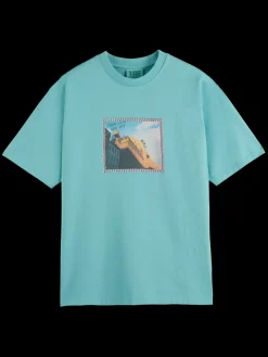 Fashion Scotch & Soda JOE JONAS X SCOTCH  SODA PHOTO PRINT T-SHIRT