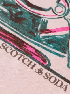 Best Scotch & Soda JOE JONAS X SCOTCH  SODA RINGER T-SHIRT
