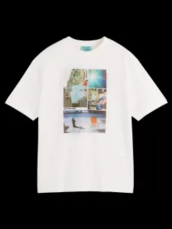 Online Scotch & Soda JOE JONAS X SCOTCH SODA WASHED PHOTO PRINT T-SHIRT