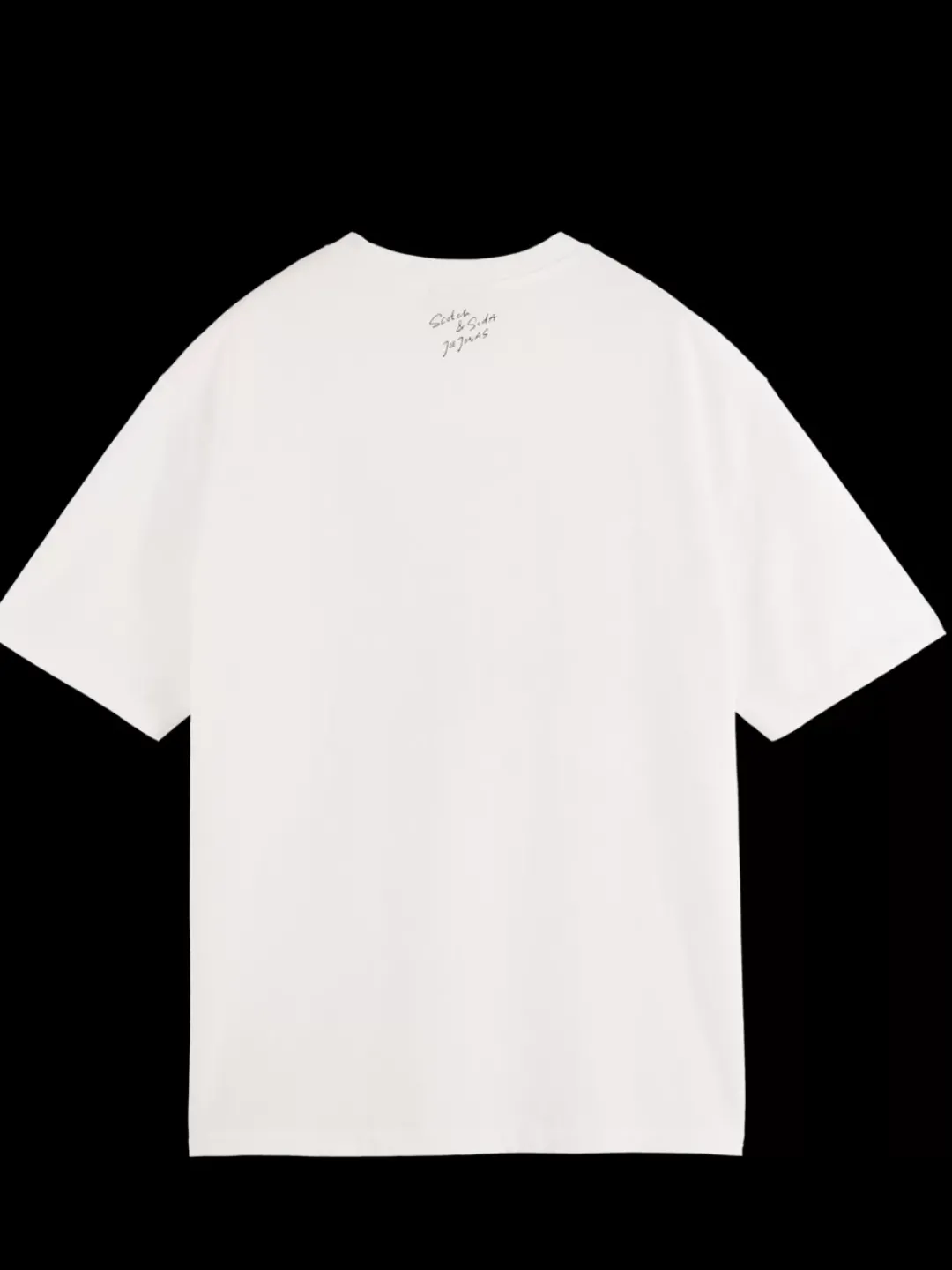 Online Scotch & Soda JOE JONAS X SCOTCH SODA WASHED PHOTO PRINT T-SHIRT