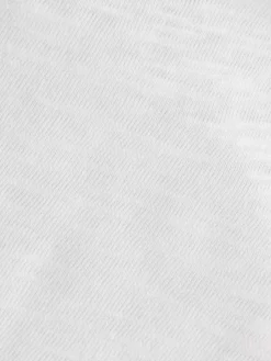 Discount Scotch & Soda LAYERED SLEEVE BOAT NECK T-SHIRT White