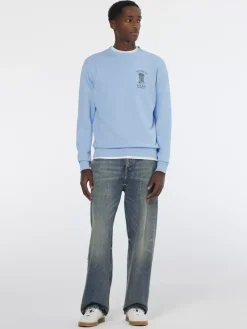 Discount Scotch & Soda Left chest artwork sweatshirt