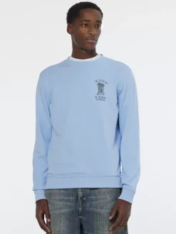 Discount Scotch & Soda Left chest artwork sweatshirt