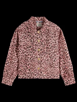 Fashion Scotch & Soda LIGHTWEIGHT FLANNEL SHIRT MiniLeopard