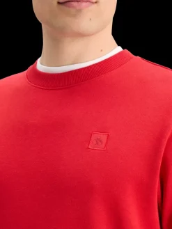 New Scotch & Soda Logo Badge Crew