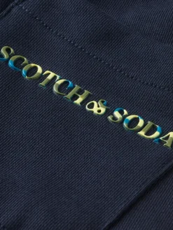 New Scotch & Soda LOGO BADGE SWEATPANTS Night