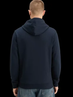 Online Scotch & Soda LOGO BADGE ZIP-THROUGH HOODIE