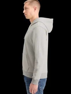 Online Scotch & Soda LOGO BADGE ZIP-THROUGH HOODIE