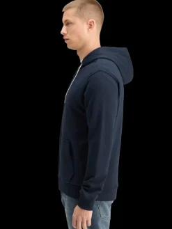 Online Scotch & Soda LOGO BADGE ZIP-THROUGH HOODIE